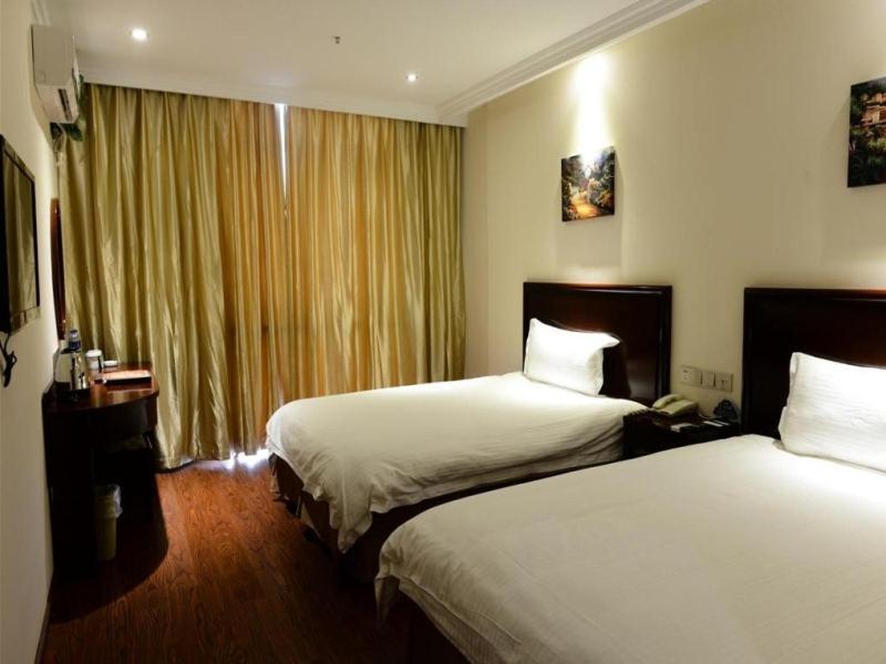 Greentree Inn Jiangsu Suzhou Huqiu West Chengbei Road Fulin Square Express Hotel Eksteriør bilde