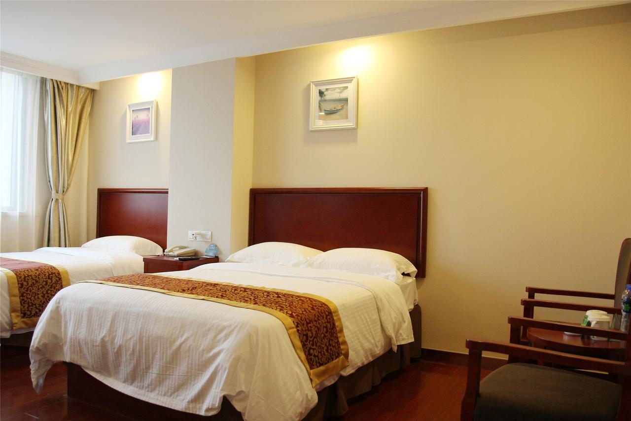 Greentree Inn Jiangsu Suzhou Huqiu West Chengbei Road Fulin Square Express Hotel Eksteriør bilde
